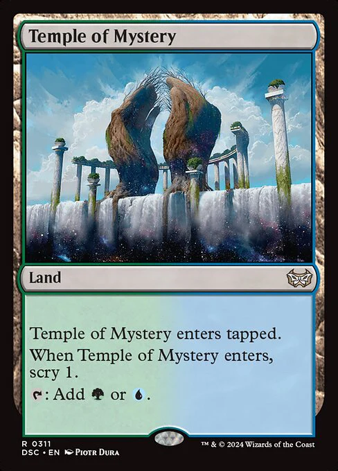 Temple of Mystery - Commander: Duskmourn: House of Horror - R - 311