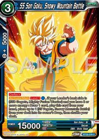 SS Son Goku, Snowy Mountain Battle - Ultimate Advent - Common - BT26-039