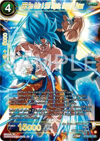 SSB Son Goku & SSB Vegeta, Height of Power - Ultimate Advent - Super Rare - BT26-041