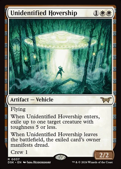 Unidentified Hovership - Duskmourn: House of Horror - R - 37