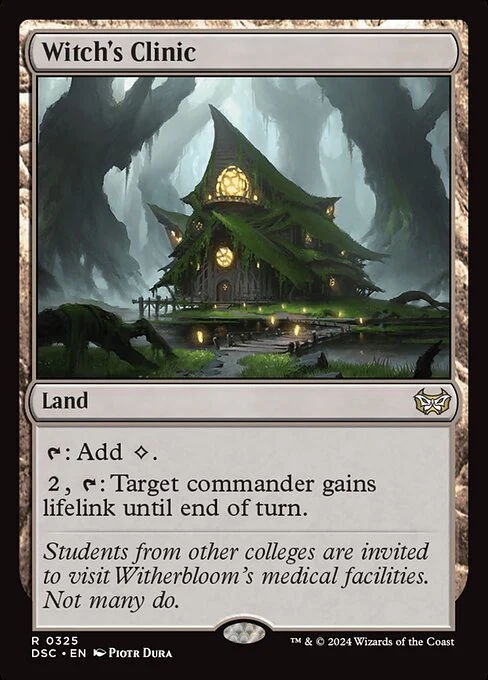 Witch's Clinic - Commander: Duskmourn: House of Horror - R - 325