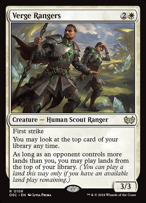 Verge Rangers - Commander: Duskmourn: House of Horror - R - 108