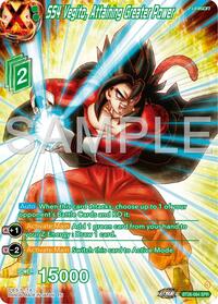 SS4 Vegito, Attaining Greater Power (SPR) - Ultimate Advent - Special Rare - BT26-064