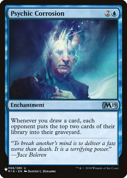 Psychic Corrosion - The List Reprints - U - 068/280