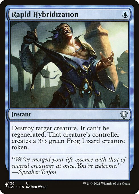 Rapid Hybridization - The List Reprints - U - 126/081