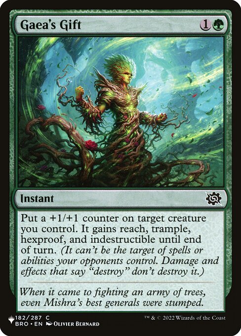 Gaea's Gift - The List Reprints - C - 182/012