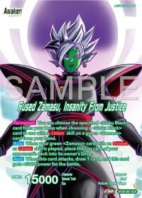 Zamasu // Fused Zamasu, Insanity From Justice (Alternate Art) - Ultimate Advent - Special Leader Rare - BT26-061