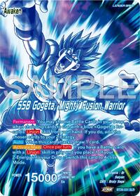 Gogeta // SSB Gogeta, Mighty Fusion Warrior (Alternate Art) - Ultimate Advent - Special Leader Rare - BT26-031