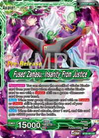 Zamasu // Fused Zamasu, Insanity From Justice - Ultimate Advent Pre-Release Cards - Uncommon - BT26-061