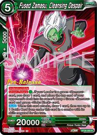 Fused Zamasu, Cleansing Despair - Ultimate Advent Pre-Release Cards - Rare - BT26-085
