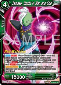 Zamasu, Doubt in Man and God - Ultimate Advent Pre-Release Cards - Uncommon - BT26-086