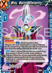 Whis, Waiting Patiently - Ultimate Advent Pre-Release Cards - Rare - BT26-034