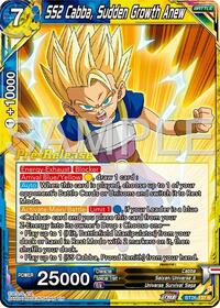 SS2 Cabba, Sudden Growth Anew - Ultimate Advent Pre-Release Cards - Rare - BT26-137