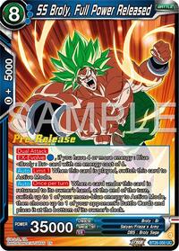 SS Broly, Full Power Released - Ultimate Advent Pre-Release Cards - Uncommon - BT26-050