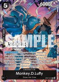 Monkey.D.Luffy (091) (Online Regional 2024 Vol. 3) - One Piece Promotion Cards - R - OP07-091