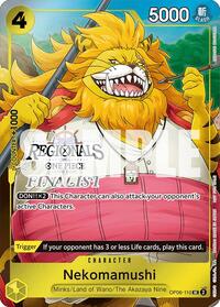 Nekomamushi (Online Regional 2024 Vol. 3) [Finalist] - One Piece Promotion Cards - UC - OP06-110