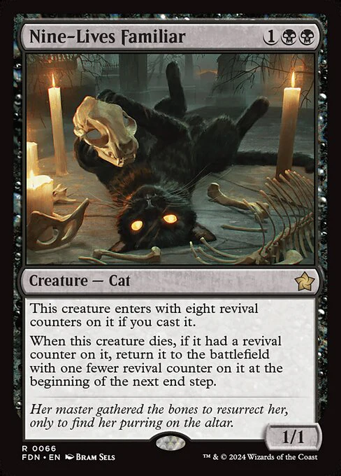 Nine-Lives Familiar - Foundations - R - 66