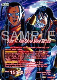 Hell Fighter 17 // Super 17, Anti-Saiyan Killing Machine (Alternate Art) - Ultimate Advent - Special Leader Rare - BT26-002