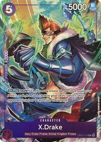 X.Drake (Premium Card Collection -Best Selection Vol. 2-) - One Piece Promotion Cards - R - OP01-114