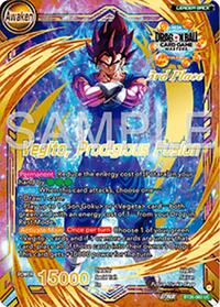 Son Goku & Vegeta // Vegito, Prodigious Fusion (3rd Place) - Tournament Promotion Cards - Promo - BT26-060