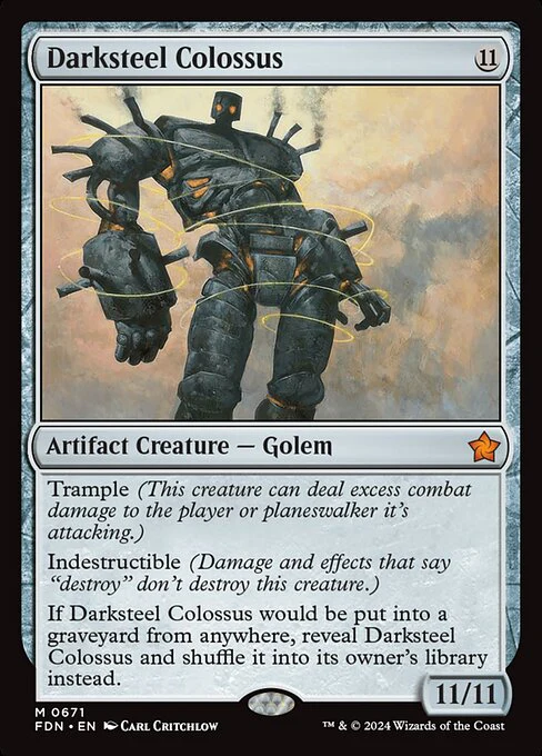 Darksteel Colossus - Foundations - M - 671