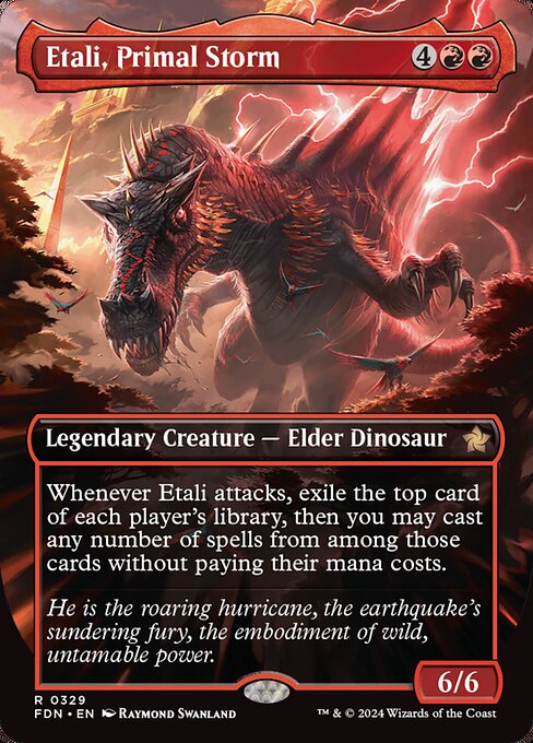 Etali, Primal Storm (Borderless) - Foundations - R - 329
