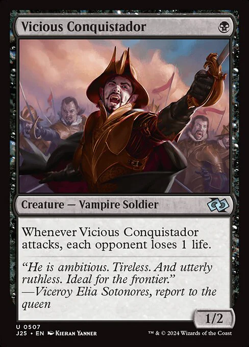 Vicious Conquistador - Foundations Jumpstart - U - 507