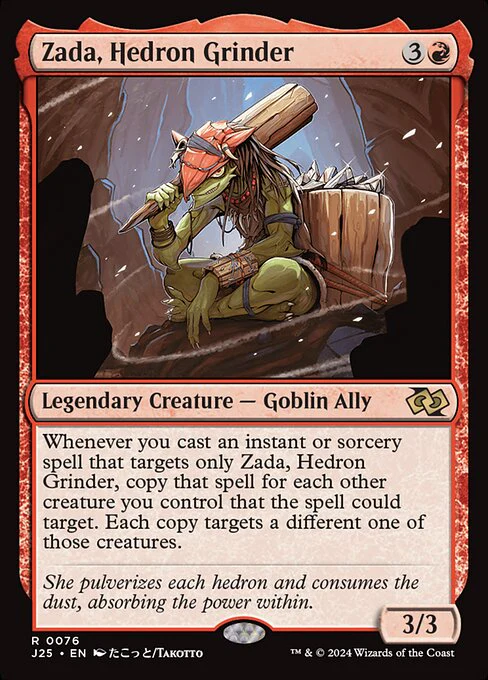 Zada, Hedron Grinder (Anime) - Foundations Jumpstart - R - 76