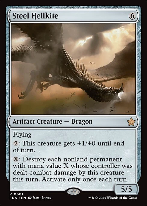 Steel Hellkite - Foundations - R - 681
