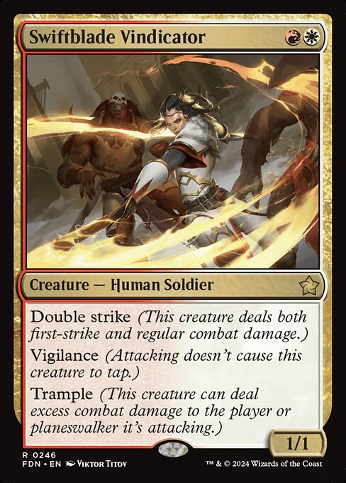 Swiftblade Vindicator - Foundations - R - 246