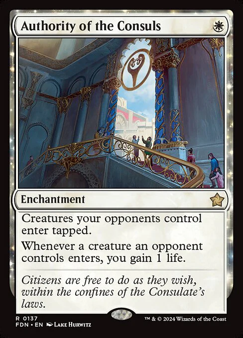 Authority of the Consuls - Foundations - R - 137