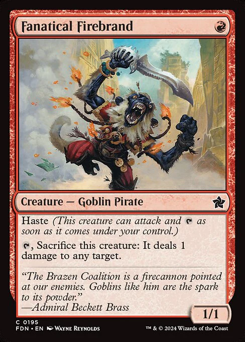 Fanatical Firebrand - Foundations - C - 195