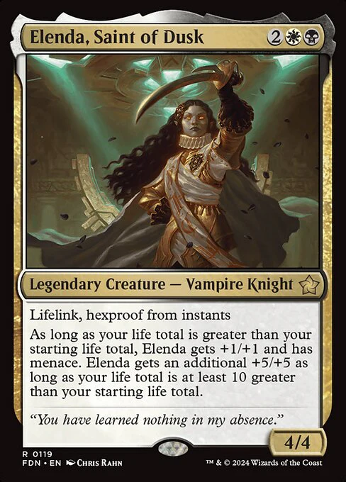 Elenda, Saint of Dusk - Prerelease Cards - R - 119