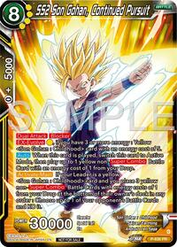 SS2 Son Gohan, Continued Pursuit (Zenkai Series Tournament Pack Vol.9) - Promotion Cards - Promo - P-636