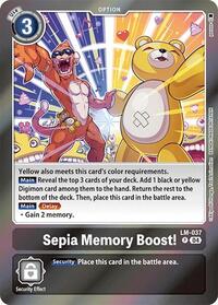 Sepia Memory Boost! - Special Limited Set - Promo - LM-037 P