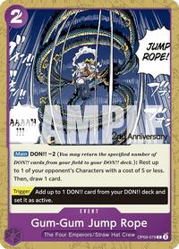 Gum-Gum Jump Rope - Emperors in the New World: 2nd Anniversary Tournament Cards - C - OP09-079
