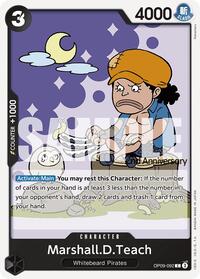 Marshall.D.Teach (092) - Emperors in the New World: 2nd Anniversary Tournament Cards - C - OP09-092