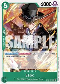 Sabo (027) - Emperors in the New World: 2nd Anniversary Tournament Cards - UC - OP09-027
