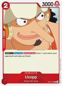Usopp - One Piece Demo Deck Cards - R - OP01-004