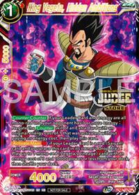 King Vegeta, Hidden Ambitions (Judge Pack Vol.16) (Store) - Judge Promotion Cards - Promo - BT13-020
