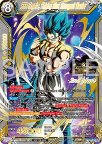 SSB Gogeta, Shining Blue Strongest Warrior (2nd Place) - Tournament Promotion Cards - Promo - BT26-138