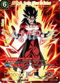 SS4 Vegito, Sparking Offense and Defense (Championship 2024 Finals Pack) (Gold Stamped) - Tournament Promotion Cards - Promo - BT24-122