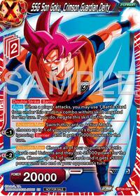 SSG Son Goku, Crimson Guardian Deity (Championship 2024 Finals Zenkai Pack) - Tournament Promotion Cards - Promo - BT24-004