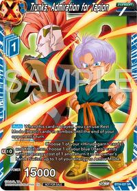 Trunks, Admiration for Tapion (Championship 2024 Finals Zenkai Pack) - Tournament Promotion Cards - Promo - BT24-027