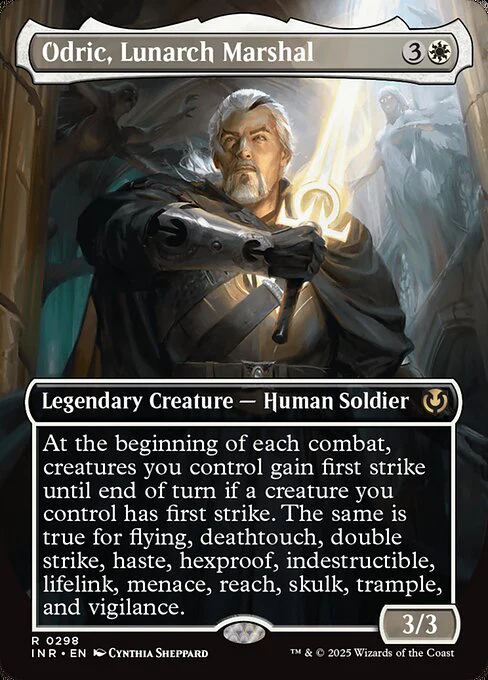 Odric, Lunarch Marshal (Borderless) - Innistrad Remastered - R - 298