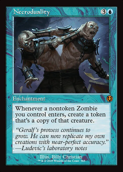 Necroduality (Retro Frame) - Innistrad Remastered - M - 365