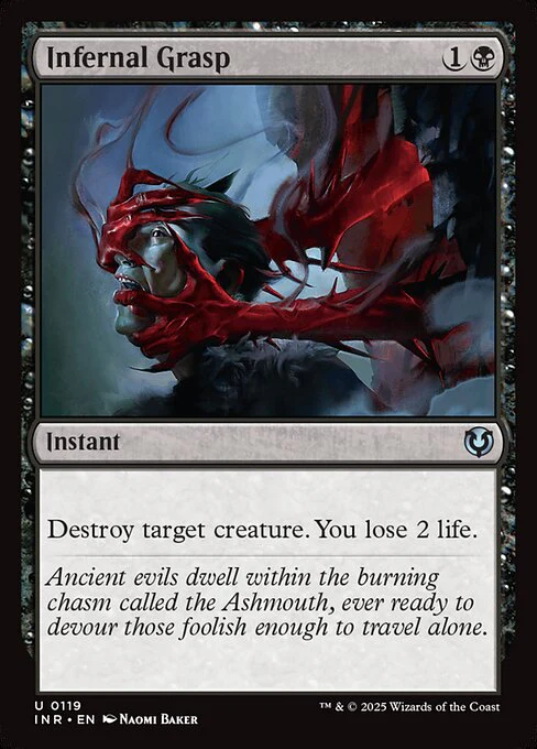 Infernal Grasp - Innistrad Remastered - U - 119