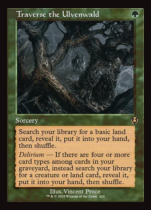 Traverse the Ulvenwald (Retro Frame) - Innistrad Remastered - R - 422