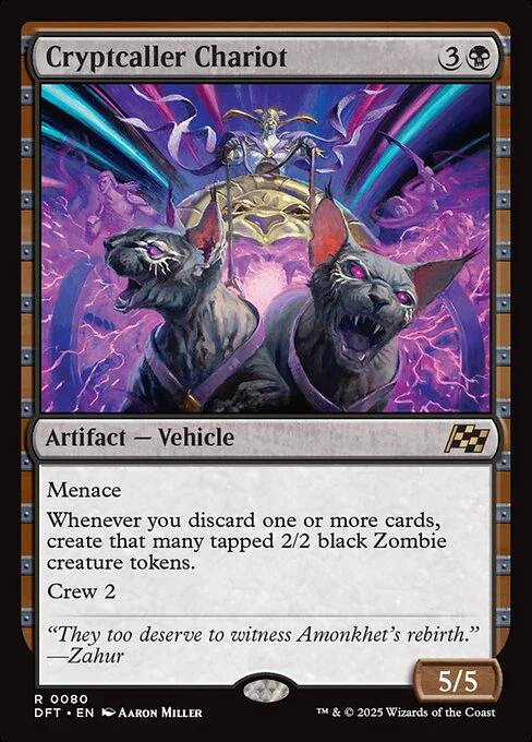 Cryptcaller Chariot - Aetherdrift - R - 80