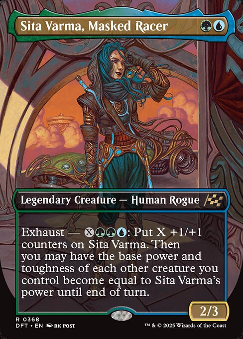 Sita Varma, Masked Racer (Borderless) - Aetherdrift - R - 368
